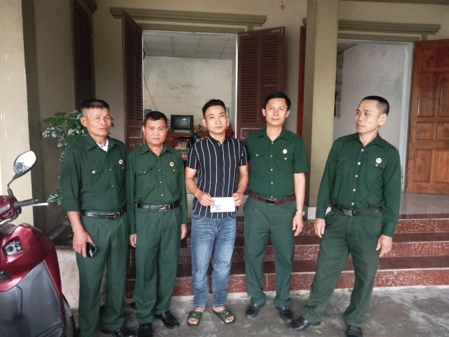 Hội CCB phường Đậu Liêu gặp mặt, tặng quà cho các đối tượng tù tha nhân dịp tết Nguyên đán Giáp Thìn 2024 